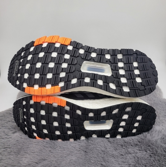 Adidas Men\'s ULTRABOOST C.RDY DNA Black/Grey/Orange Waterproof Running Shoes